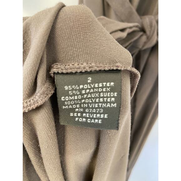 Taylor Wrap Maxi Dress 3/4 Sleeve Size 2 - Picture 5 of 8